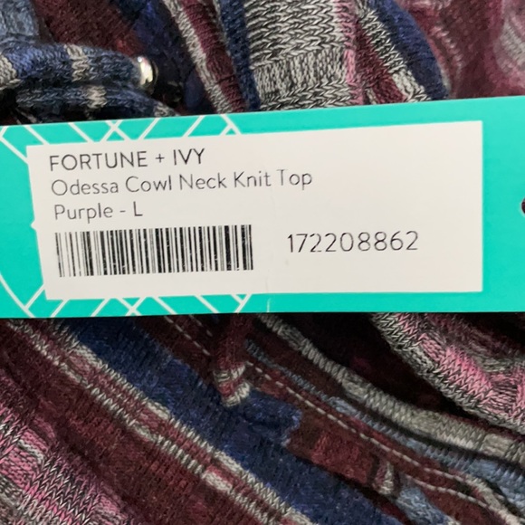 Cowlneck Shirt Size Large Women’s - Picture 3 of 3